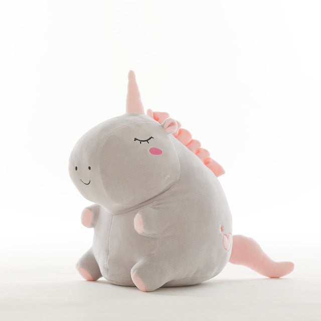 fat unicorn plush