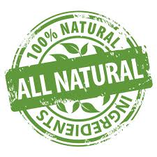 natural beauty product label