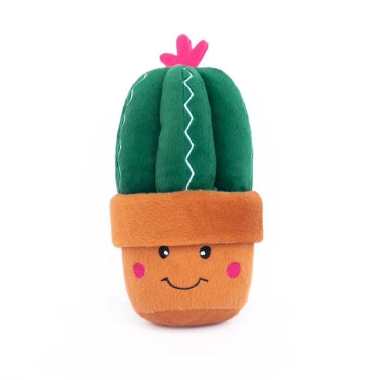 cactus dog toy with cactus inside