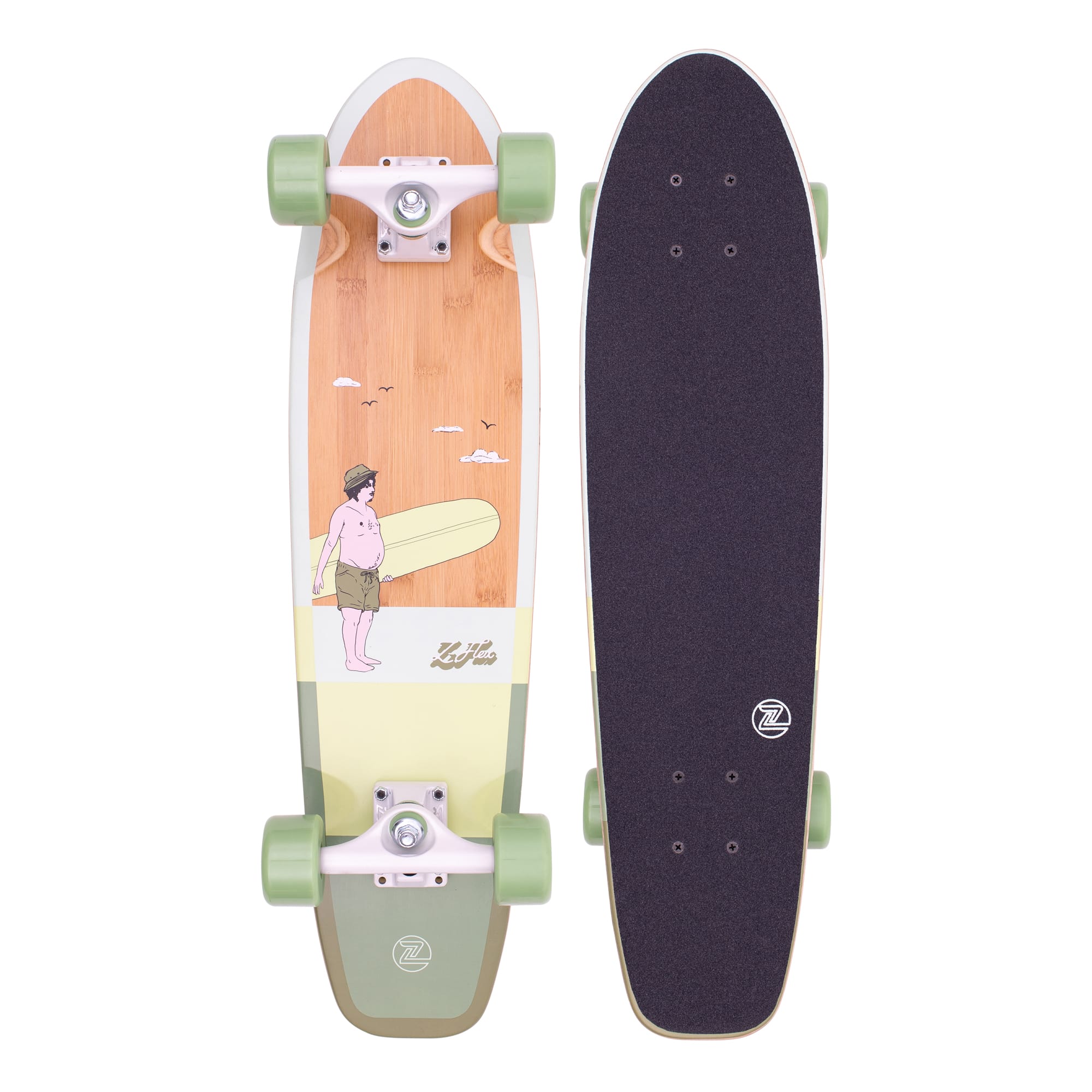 Charlotte Bronte Turbulentie Arctic Z-Flex Skateboards - Bamboo 29" Cruiser Skateboard – Z-Flex Skateboards