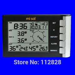 Weather station wind speed wind direction temperature humidity rain
