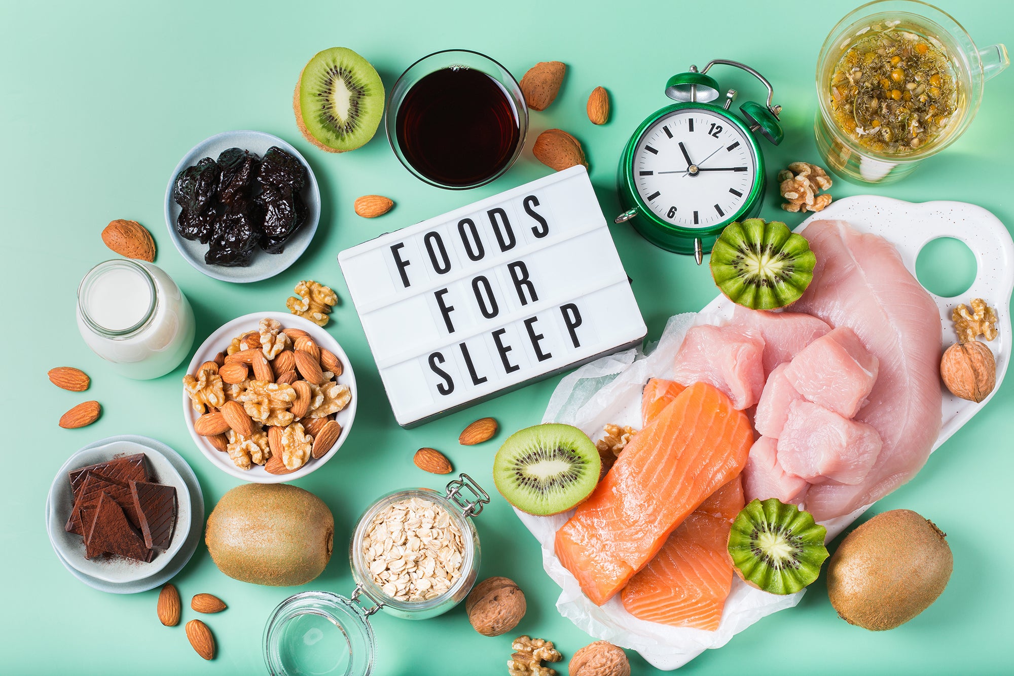 6 thực phẩm giúp bạn ngủ ngon | viamclinic.vn