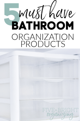 Bathroom Organization