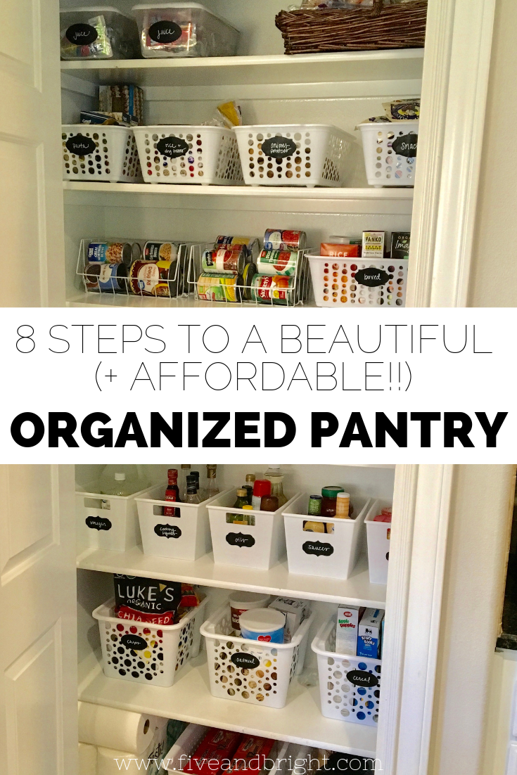 Organizing your Pantry