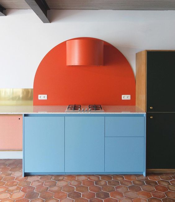 Living coral kitchen | houseof.com