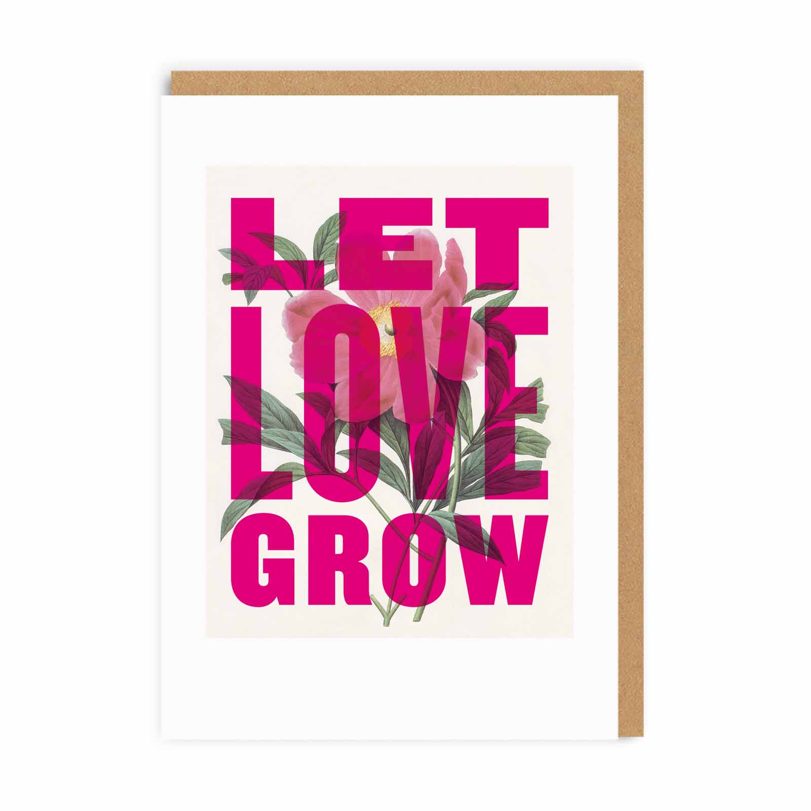 Let Love Grow Greeting Card