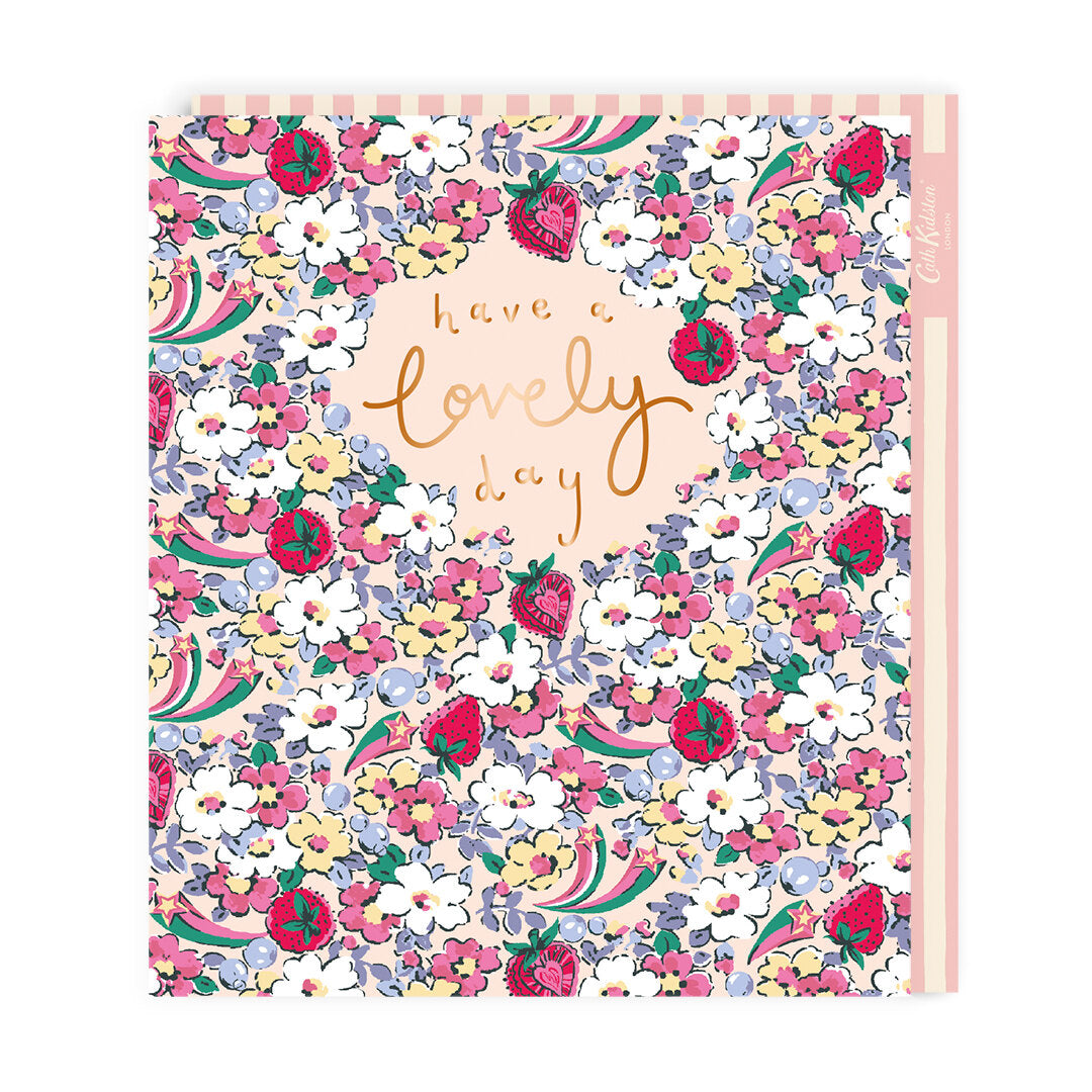 Have A Lovley Day Floral Greeting Card