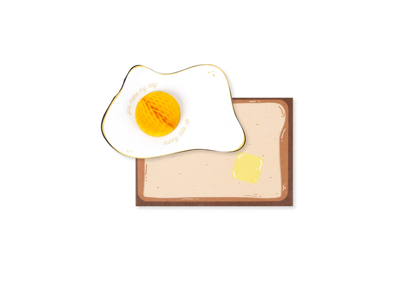 Sunny Side Up 3D Layered Greeting Card