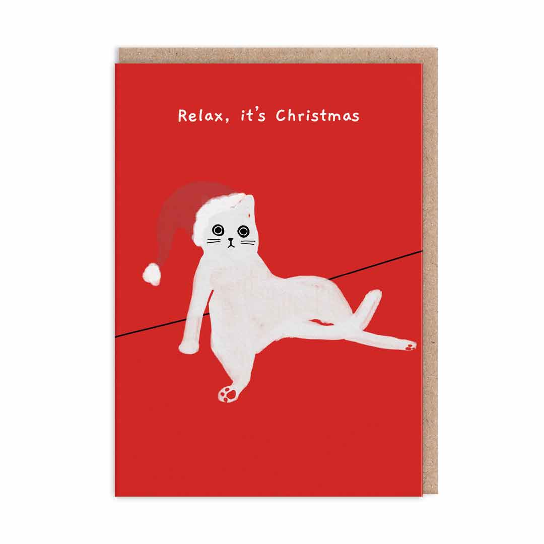 Relax It’s Christmas Card