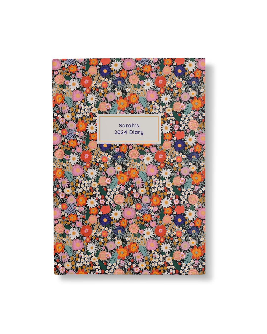 Ohh Deer Personalised Diary | A5 Hardback 2024 Planner | To Do Lists, Calendars & Goals | Daily & Monthly Views | Add Your Name | Daisy Field
