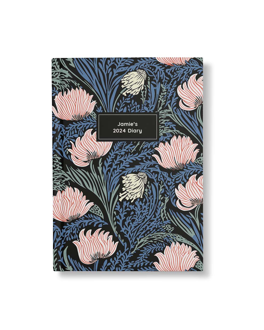 Ohh Deer Personalised Diary | A5 Hardback 2024 Planner | To Do Lists, Calendars & Goals | Daily & Monthly Views | Add Your Name | Ava Byzantium
