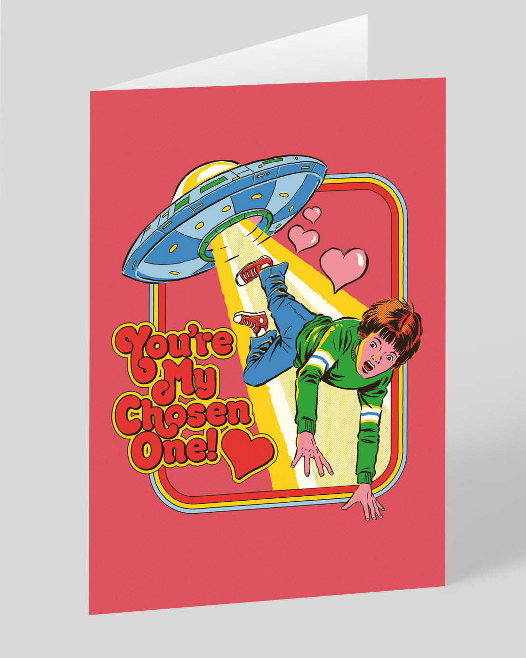 Valentine’s Day | Funny Valentines Card For Him or Her | Personalised You’re My Chosen One Greeting Card | Ohh Deer Unique Valentine’s Card | Made In The UK, Eco-Friendly Materials, Plastic Free Packaging