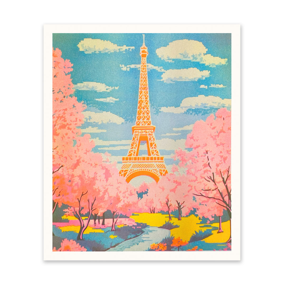 Eiffel Tower Art Print