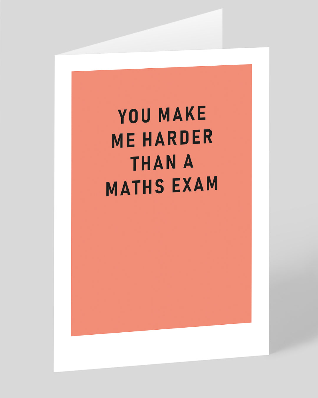 Valentine’s Day | Rude Valentines Card For Her or Him | Personalised Harder Than A Maths Exam Greeting Card | Ohh Deer Unique Valentine’s Card | Made In The UK, Eco-Friendly Materials, Plastic Free Packaging