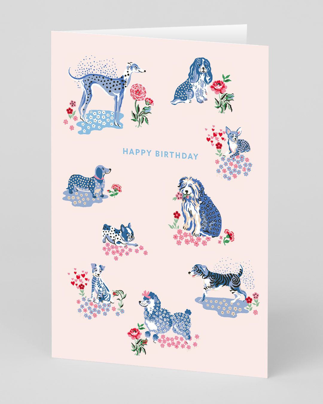 Birthday Card Puppy Fields Birthday Card
