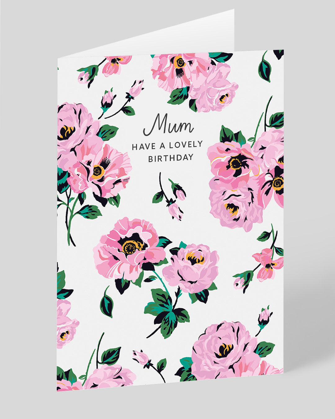 Birthday Card for Mum Archive Floral Mum Lovely Birthday Card