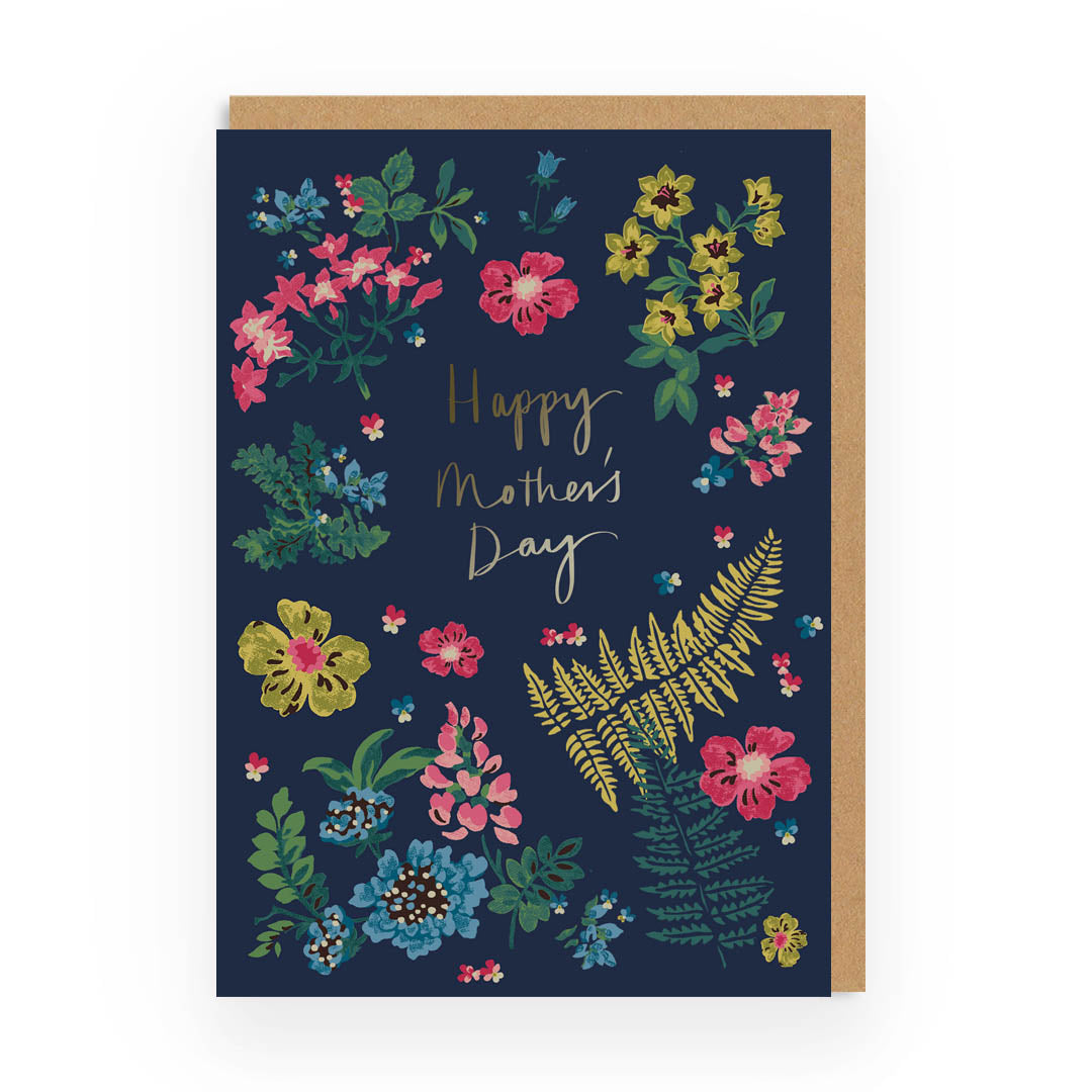 Happy Mother’s Day Twilight Garden Greeting Card