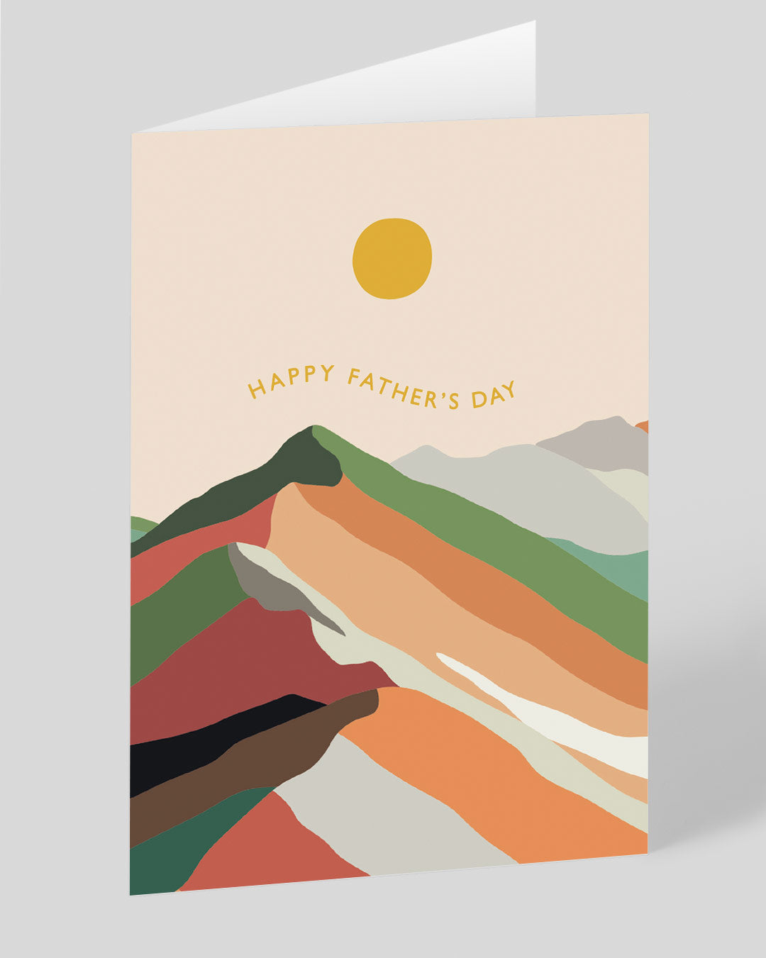 Father’s Day Cute Mountains Father’s Day Card