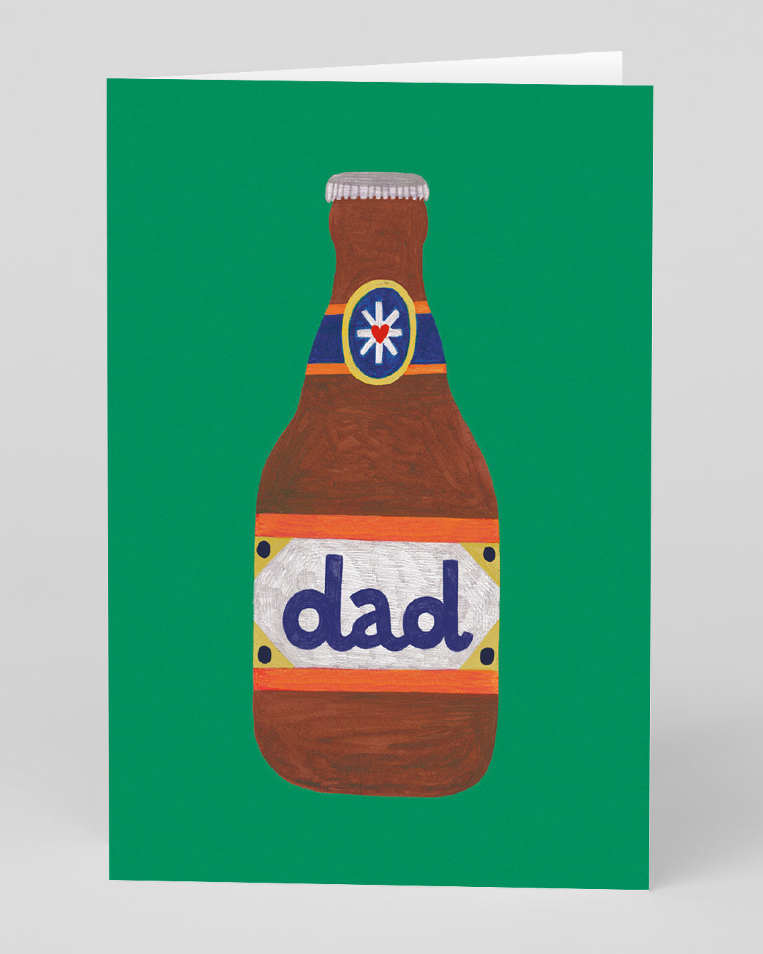 Father’s Day Cute Beer Bottle Father’s Day Card