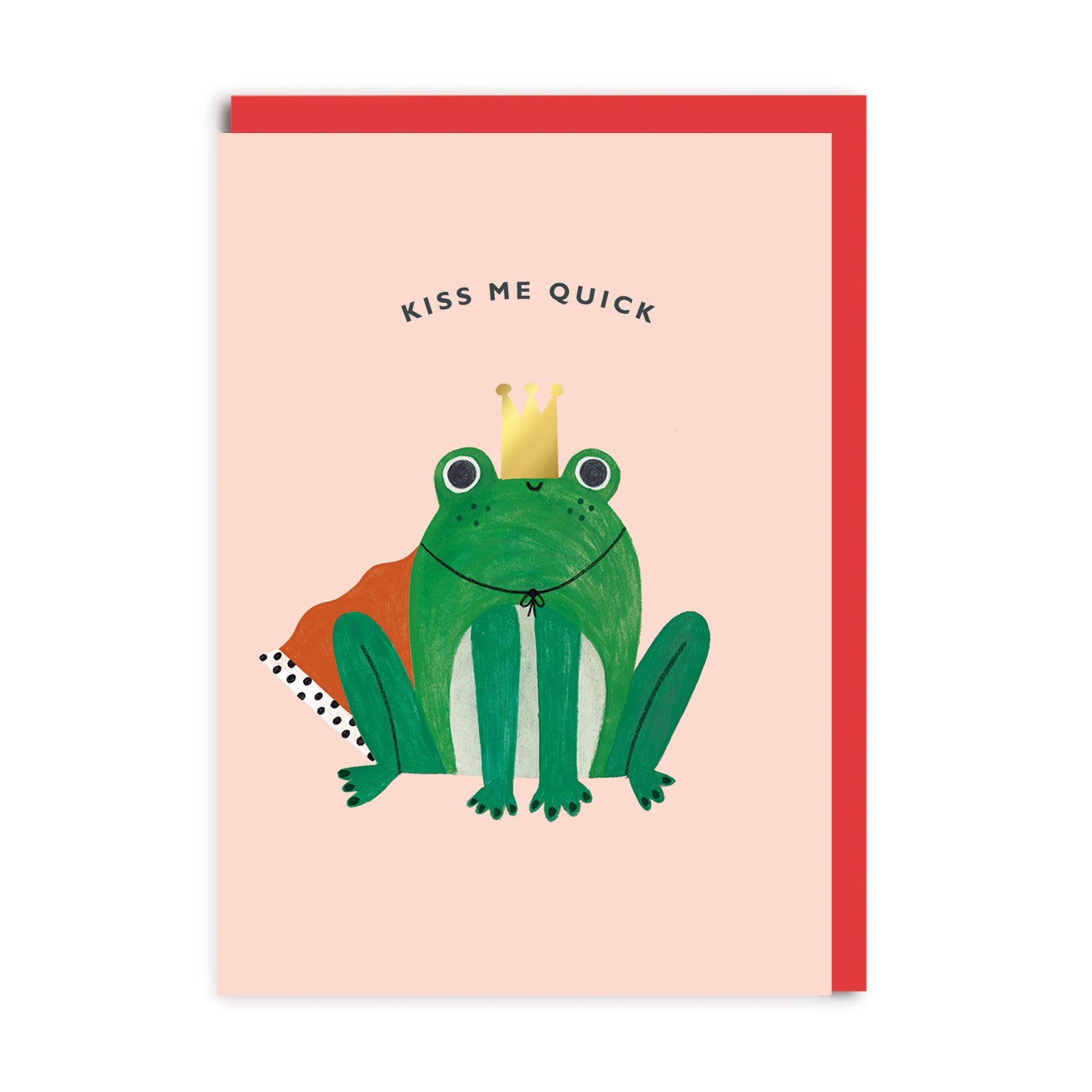 Valentine’s Day | Valentines Card For Him or Her | Kiss Me Quick Greeting Card | Ohh Deer Unique Valentine’s Card | Made In The UK, Eco-Friendly Materials, Plastic Free Packaging, A6