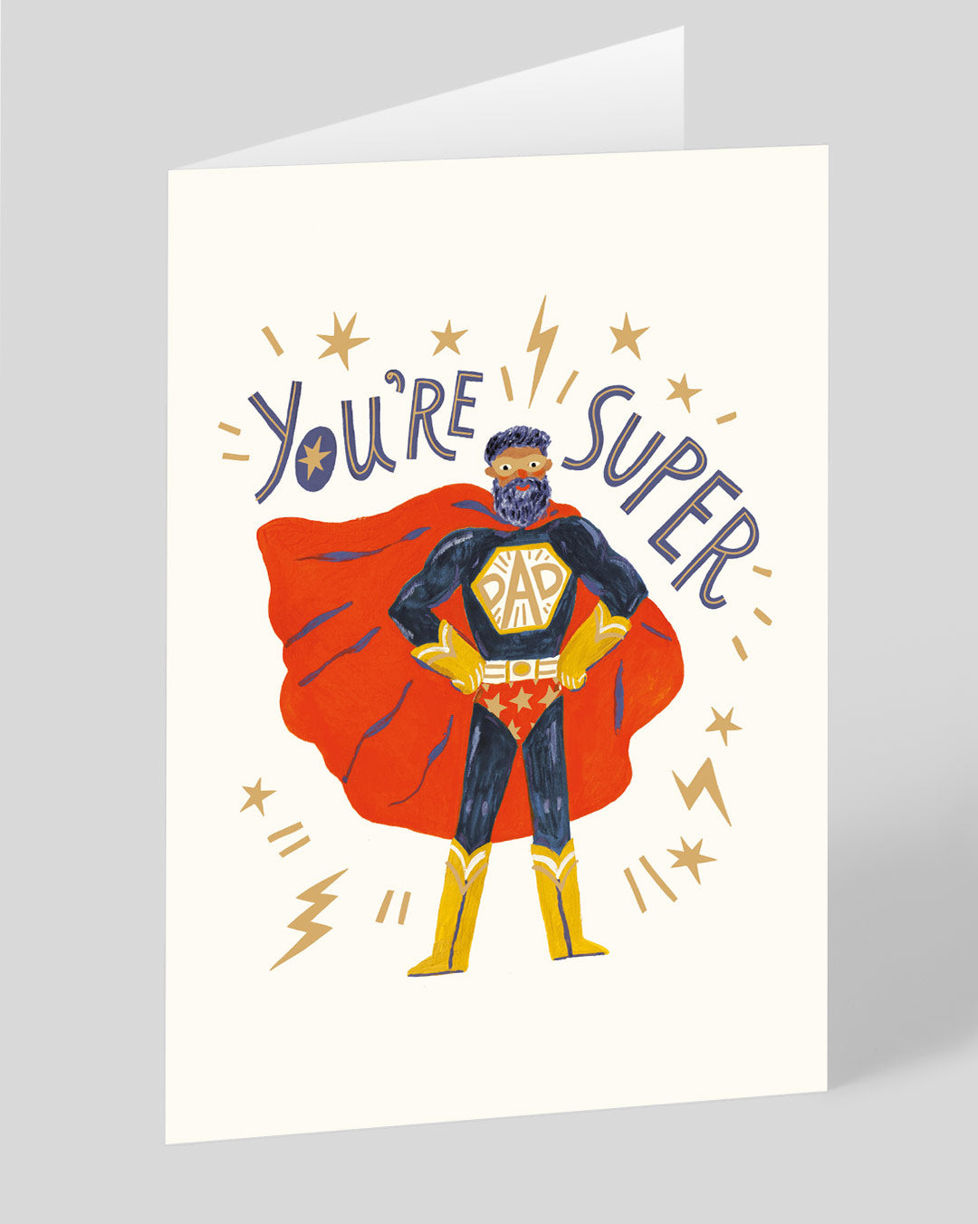 Father’s Day Cute Super Dad Father’s Day Card