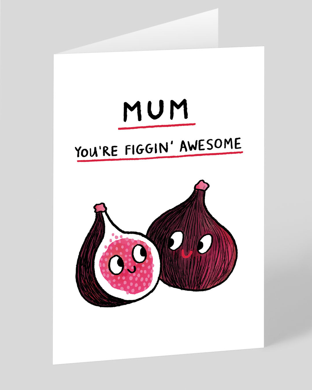 Personalised Figging Awesome Mother's Day Card | Ohh