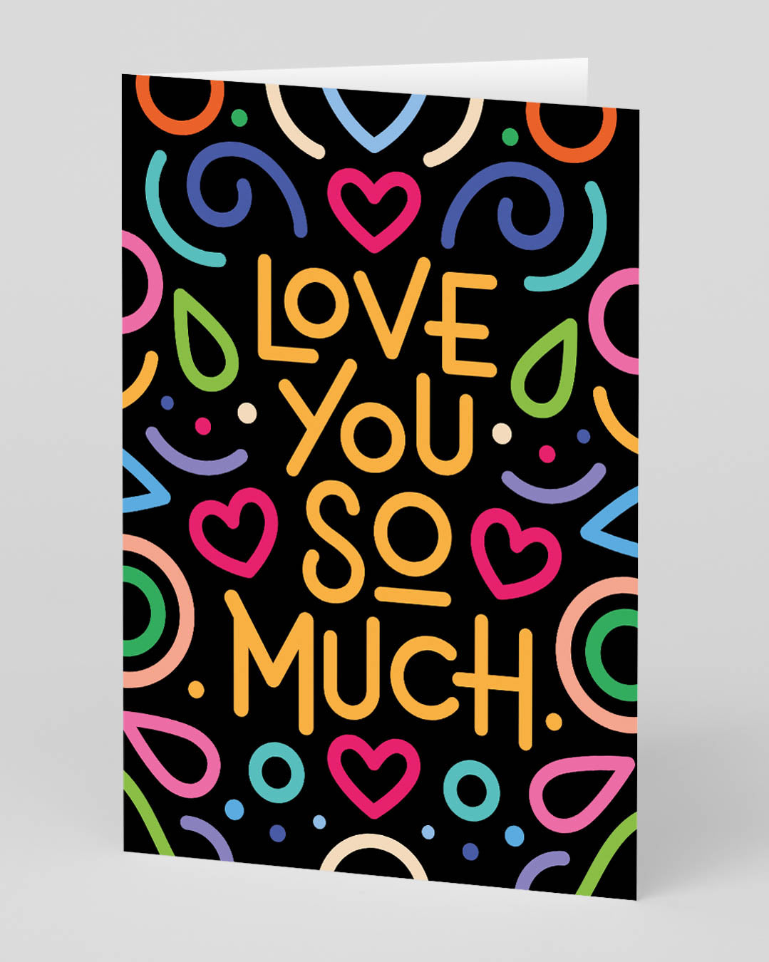 Valentine’s Day | Valentines Card For Him or Her | Personalised Love You So Much Greeting Card | Ohh Deer Unique Valentine’s Card | Made In The UK, Eco-Friendly Materials, Plastic Free Packaging