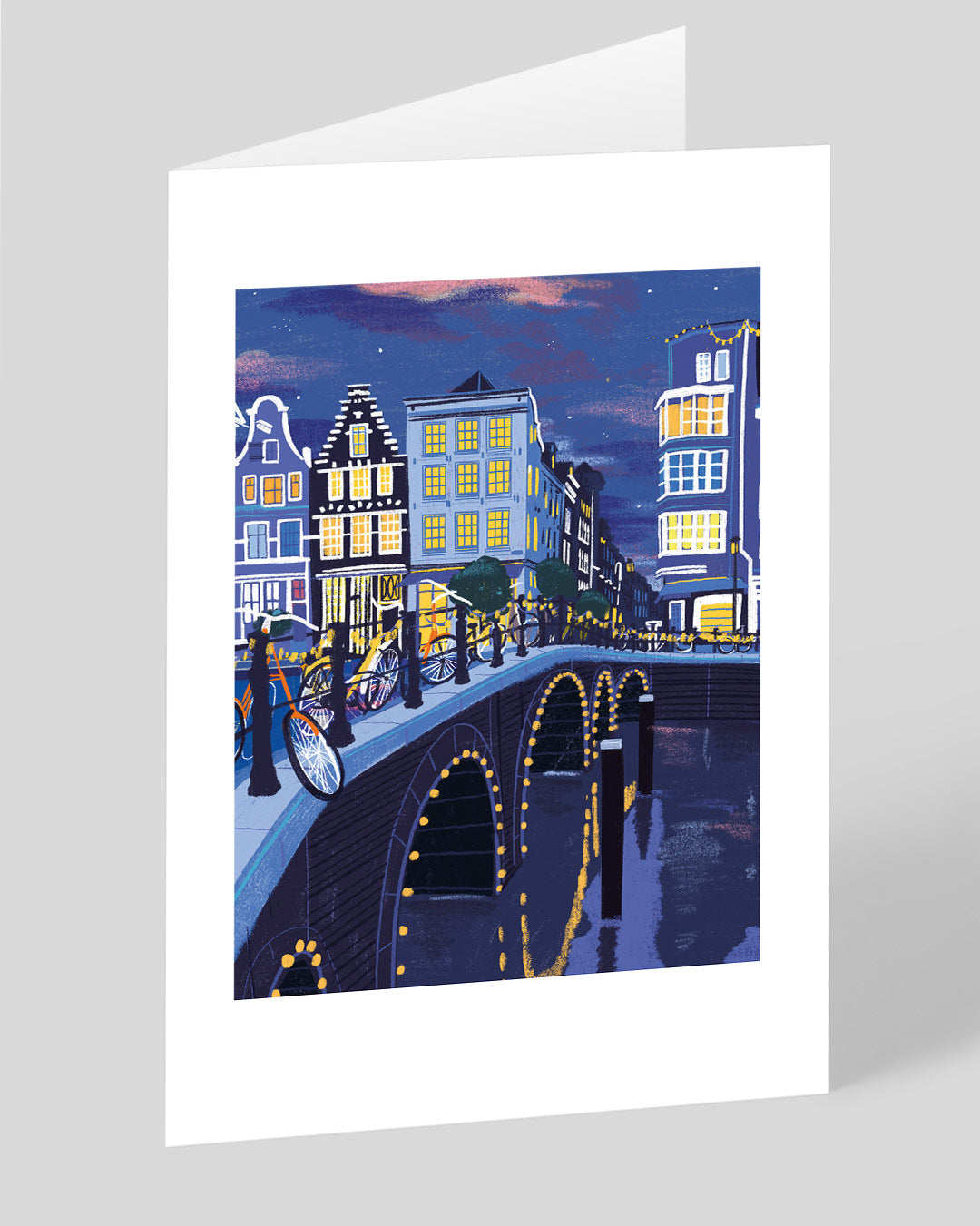 Birthday Card Amsterdam Greeting Card