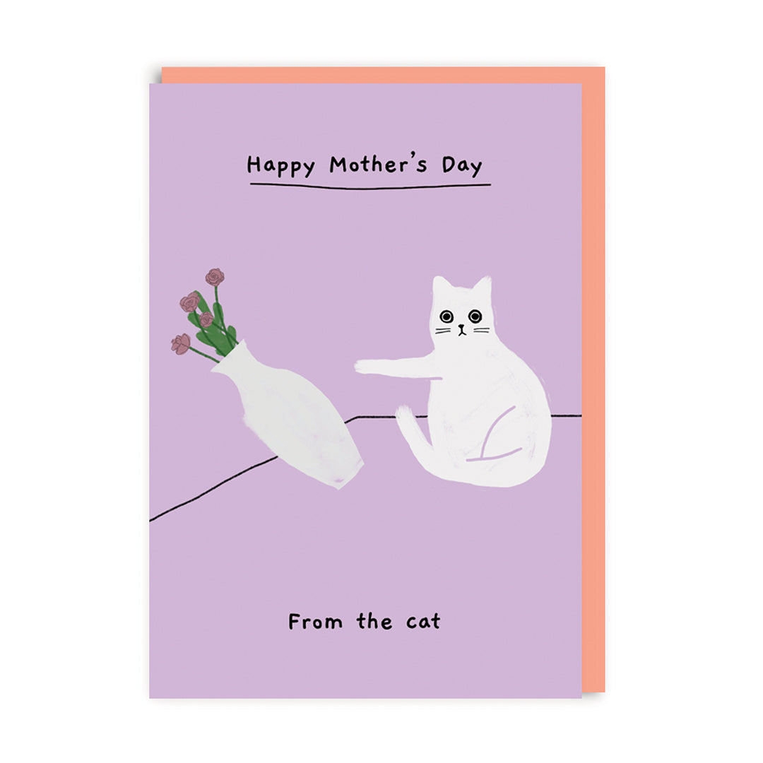 Happy Mother’s Day From The Cat Greeting Card