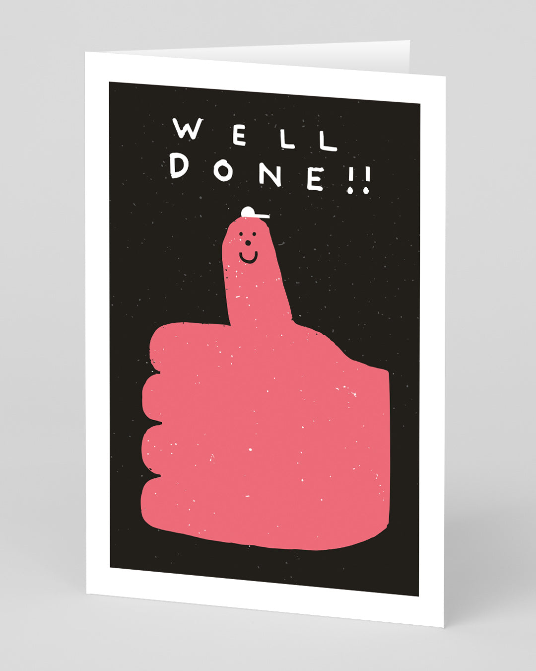 Personalised Well Done Thumbs Up Greeting Card