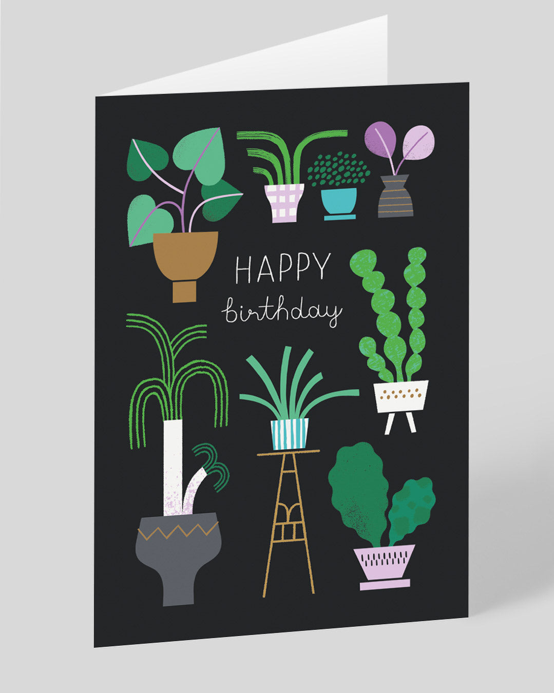 Birthday Card House Plants Birthday Card