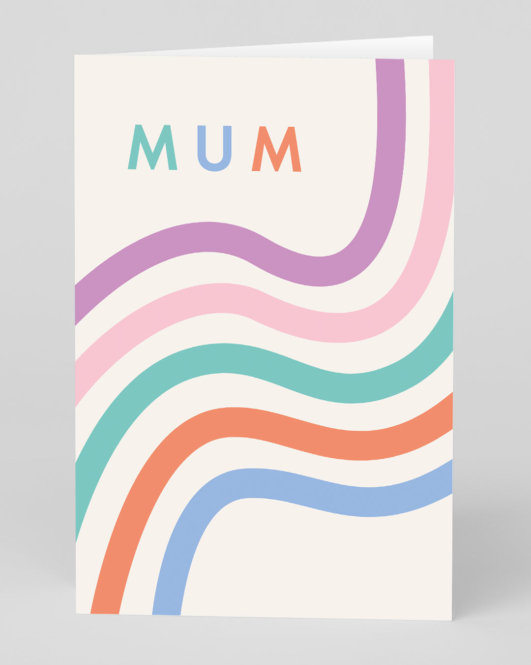 Personalised Rainbows Happy Mother’s Day Card