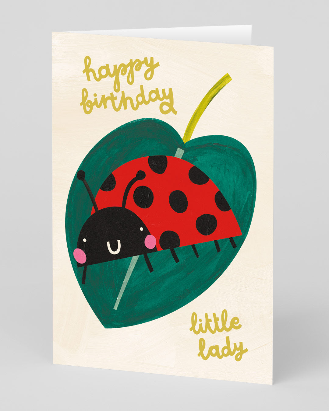 Birthday Card Little Ladybug Birthday Card