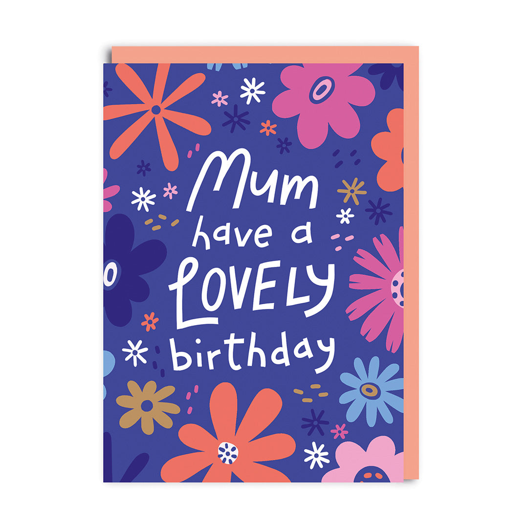 Mum Happy Birthday Floral