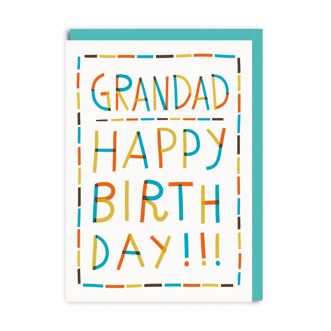 Birthday Card for Grandad Happy Birthday Grandad Card