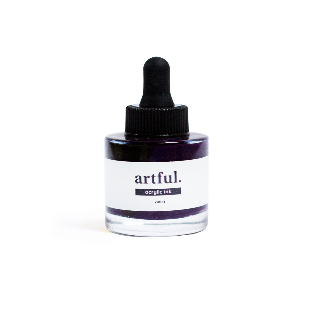 Violet Acrylic Ink - 30ml