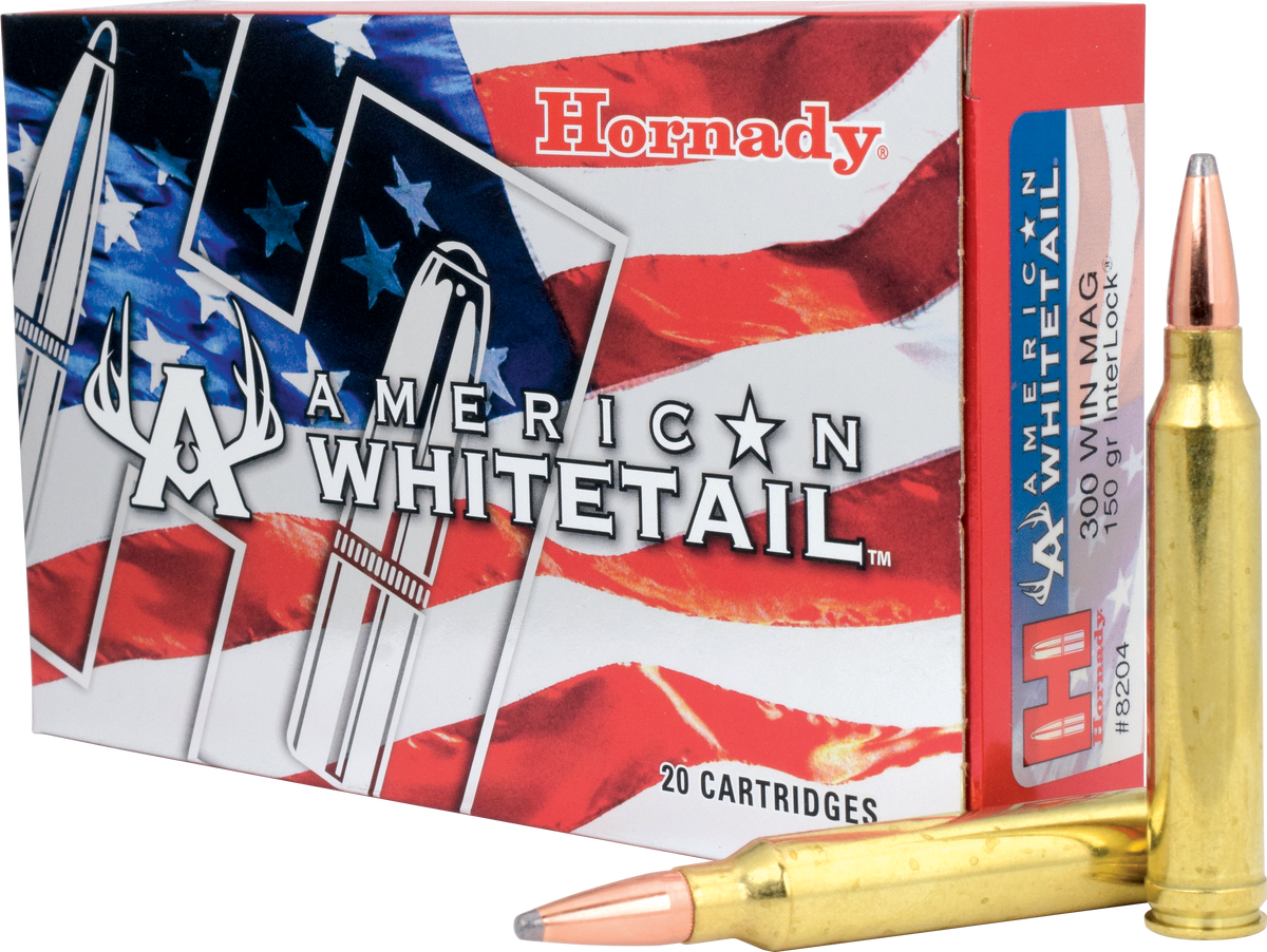 Hornady 300 Win Mag 150gr Interlock SP.