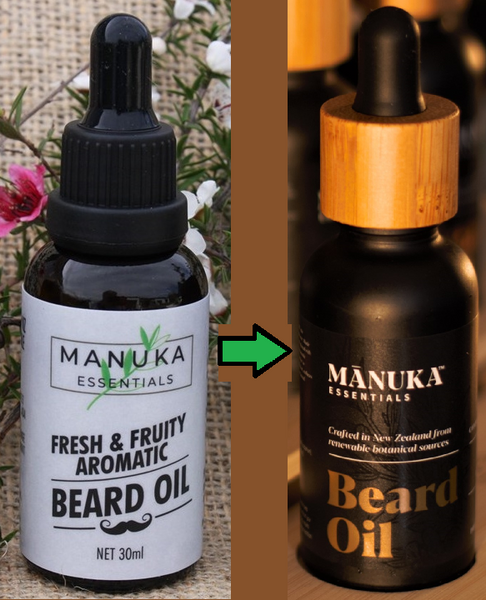 Beard oil old vs. new