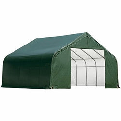 Shelterlogic 28x28x20 Peak Style Shelter with Cover - 2 Colors