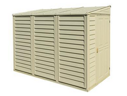 Duramax 06625 Side Mate 4x8 Shed With Foundation