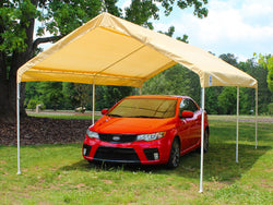 King Canopy A-Frame Compact Universal Canopy - 10' x 20' x 8'11" - 6 Legs - 180 g/m2 Fitted Cover w/ Drawstring-3 Colors Available