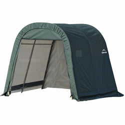 Shelterlogic 11x16x10 Round Style Shelter, Green Cover