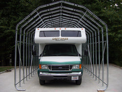 Rhino 12x28x12 Barn Style Portable Storage Shed