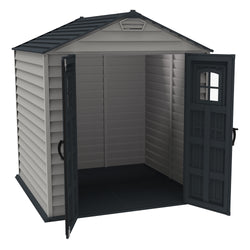 Duramax 7x7 StoreMax Vinyl Shed with Foundation Kit