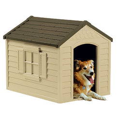 Small Deluxe Plastic Dog House