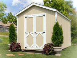 Classic Gable Style Wood Shed Kit (Sizes 8' x 8' to 12' x 24')