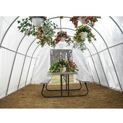 Rhino Instant Greenhouse Round 12'Wx20'Lx8'H (Translucent)