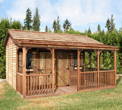 Farm House Cedar Shed Kit - 4 Sizes Available