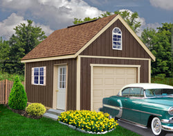 Best Barns Glenwood Garage Kit - 3 sizes available