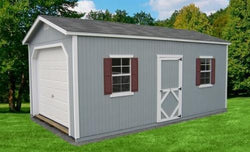 Little Cottage Classic Garage - Wood "Panelized Kit (wood) no floor"